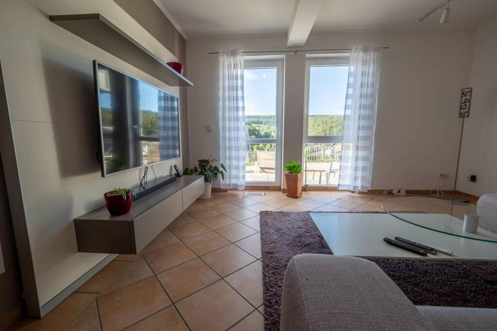 Wohnung Mit Talblick, Ladestation E-Auto Siegen Zewnętrze zdjęcie