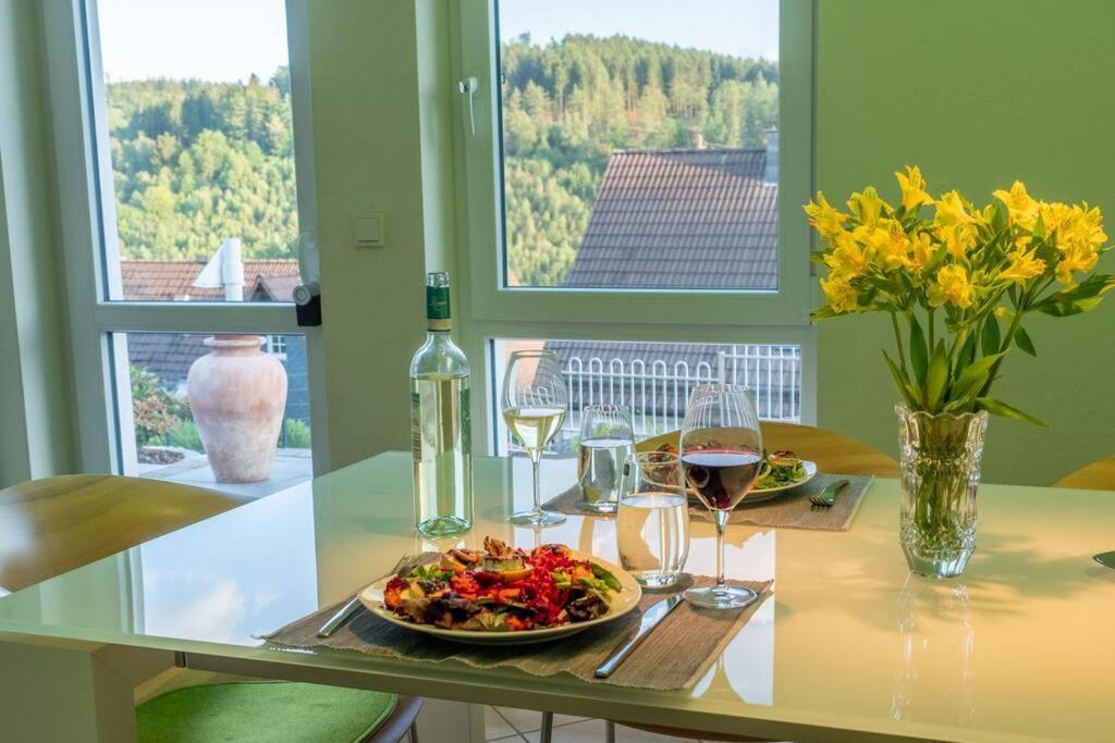 Wohnung Mit Talblick, Ladestation E-Auto Siegen Zewnętrze zdjęcie