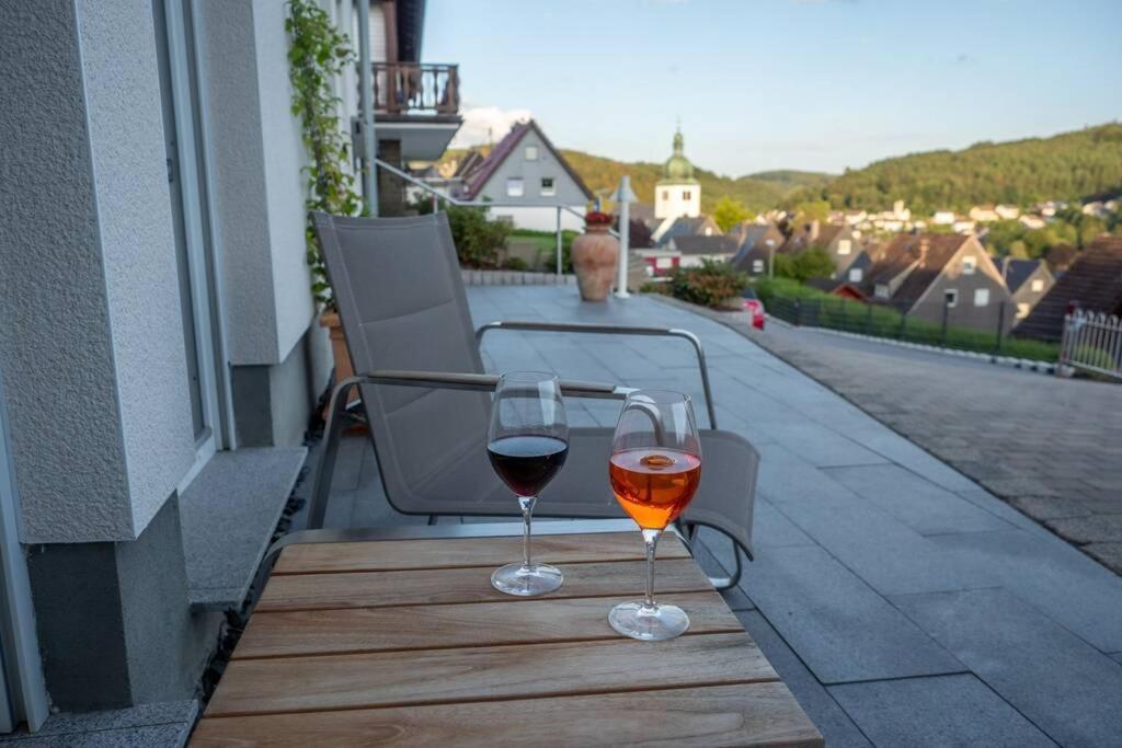 Wohnung Mit Talblick, Ladestation E-Auto Siegen Zewnętrze zdjęcie